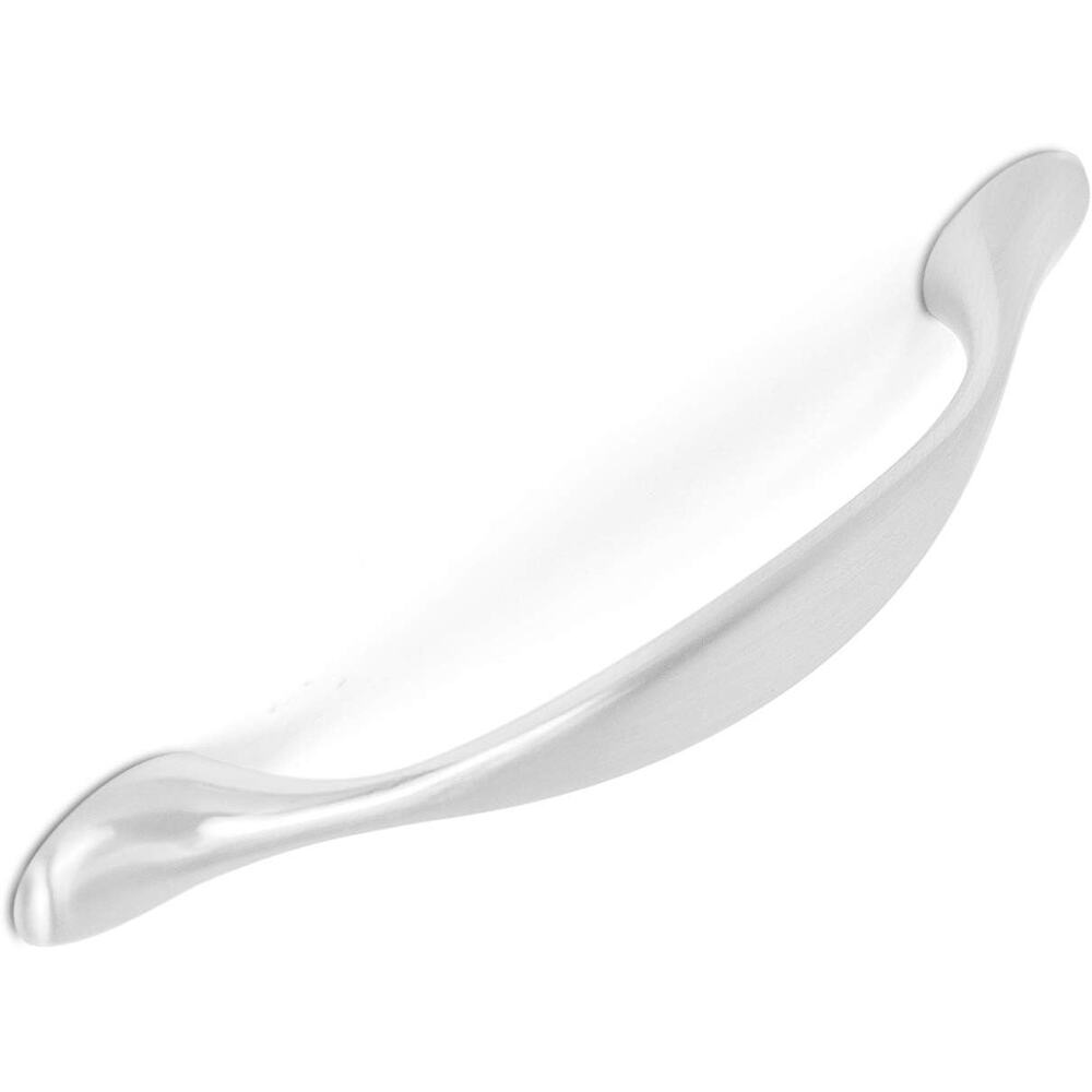 Home Decorative Oval Handle Pull - Brushed Nickel - 25 Pack - 3.75 Inch Kitchen